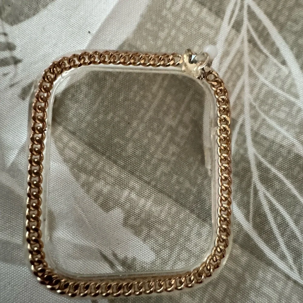Gold Square Apple Watch cover for 45mm 46 mm